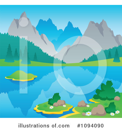 Royalty Free  Rf  Mountains Clipart Illustration By Visekart   Stock