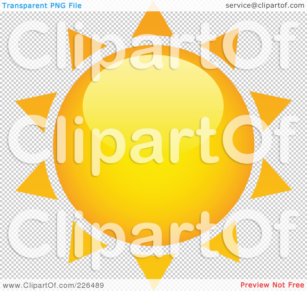 Royalty Free  Rf  Clipart Illustration Of A 3d Shiny Yellow And