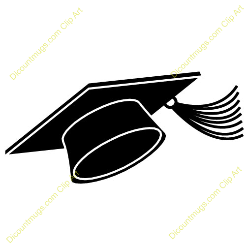 Graduation Cap 128 Description Black And White Art Of Graduation Cap