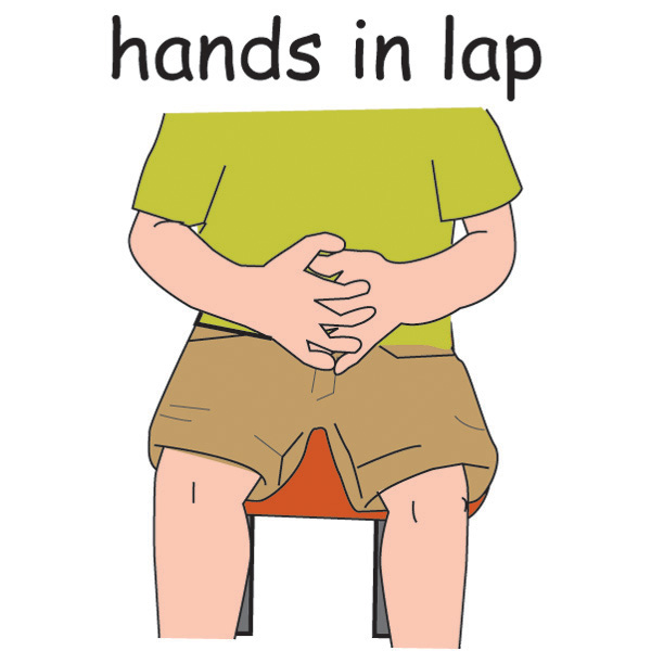 Hands In Lap Clipart Classroom Management  And A