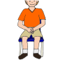 Lap Picture For Classroom   Therapy Use   Great Hands In Lap Clipart