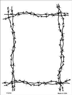 Barbed Wire Borders   Clipart Best