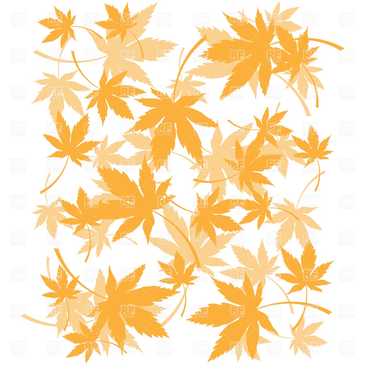 Autumn Leaves Background 377 Backgrounds Textures Abstract