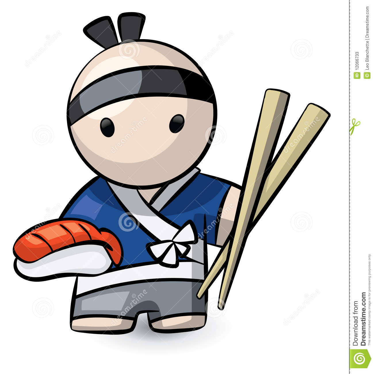 More Similar Stock Images Of   Sushi Chef Character
