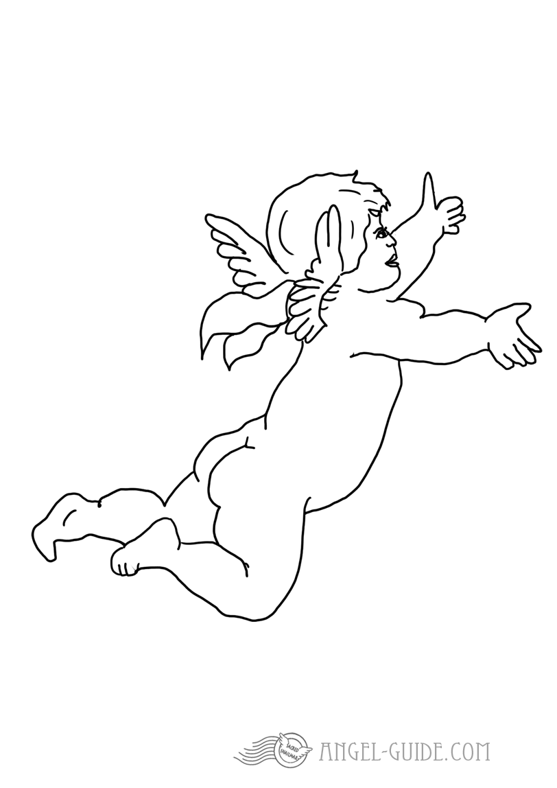Cherubsprintable Pictures Of Cherubs Illustrations And Clipart