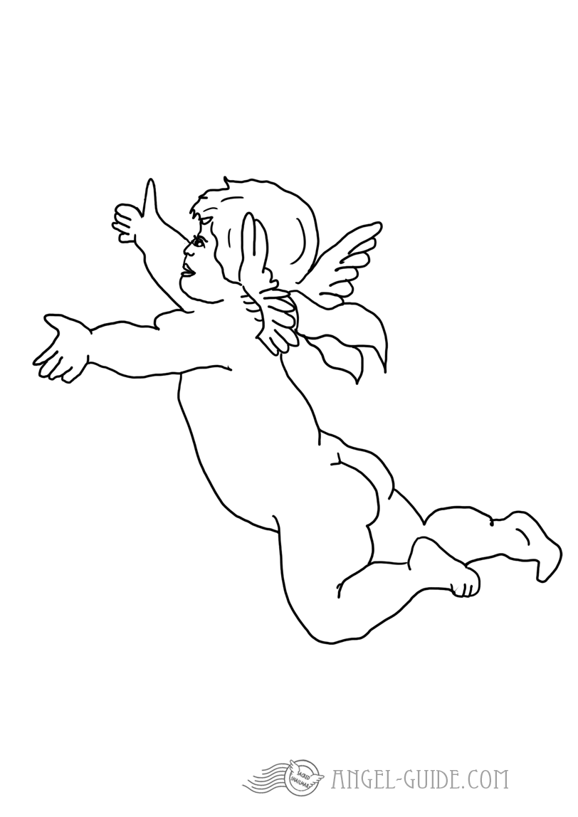 Cherubsprintable Pictures Of Cherubs Illustrations And Clipart