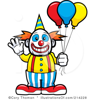Vintage Circus Clown Clipart Clown Clip Art Royalty Free Clown Clipart