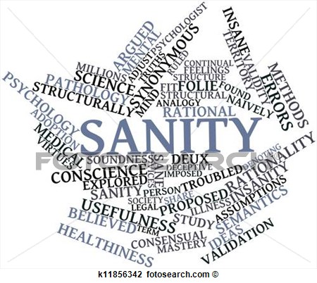 Clip Art   Word Cloud For Sanity  Fotosearch   Search Clipart