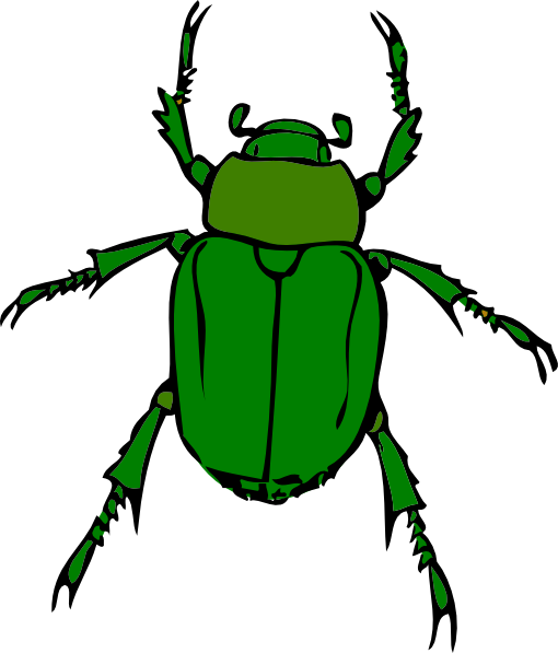 Green Beetle Clip Art