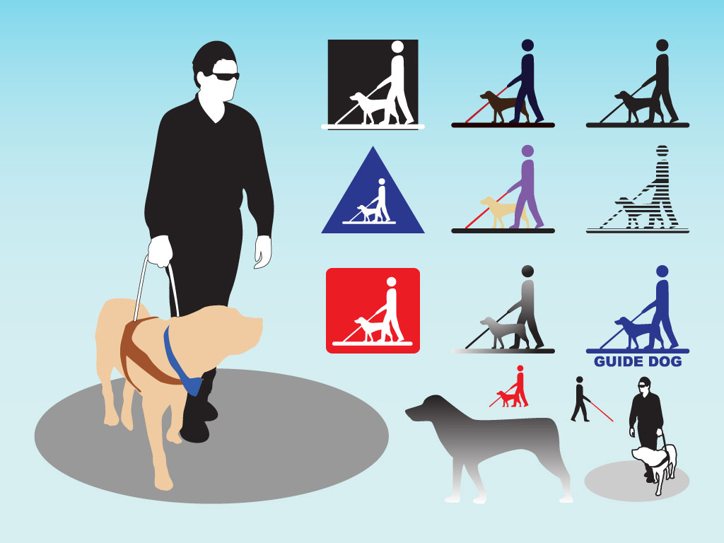 Guide Dog Clipart Guide Dog Pack