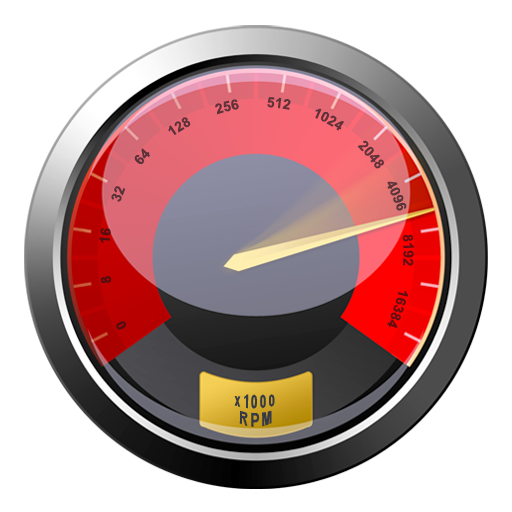 Red Download Speed Gauge Icon Png Clipart Image   Iconbug Com