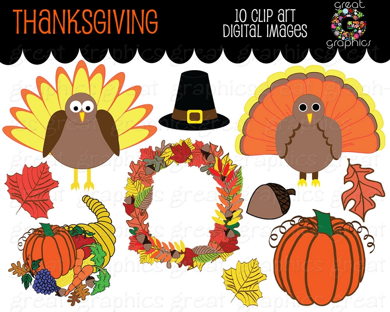 Printable Thanksgiving Clip Art Printable Thanksgiving Clip Art Part