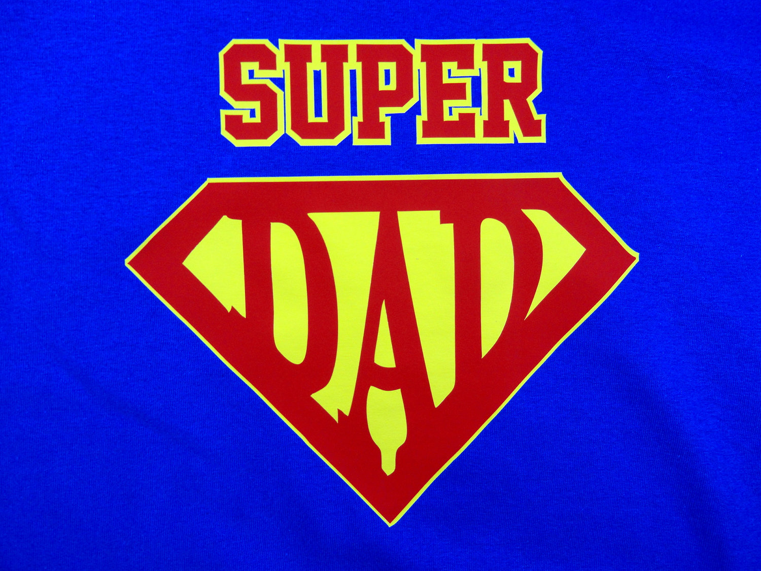 Super Mom Logo Custom Super Dad Adult T Shirt