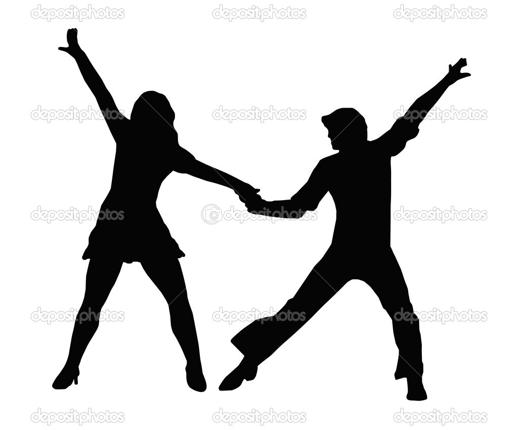 Dancing Couple 70s   Stock Vector   Cd123  7722939