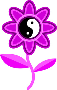 Groovy Flower Clip Art Freeclipartpics Free Birthday Car Pictures