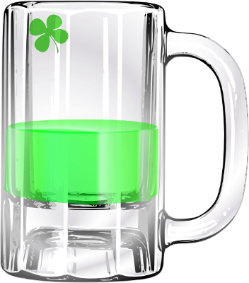 Free Green Beer Clipart