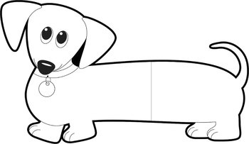 Dog Clip Art  Dachshund Dog  Wiener Dog   Sausage Dog