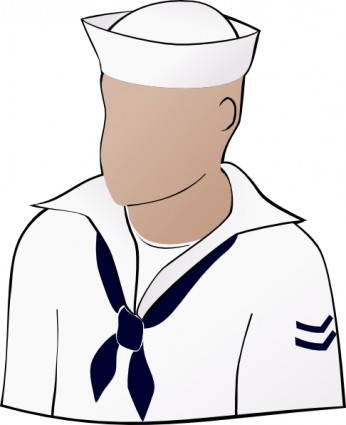 Sailor Face Clip Art Free Vector In Open Office Drawing Svg    Svg