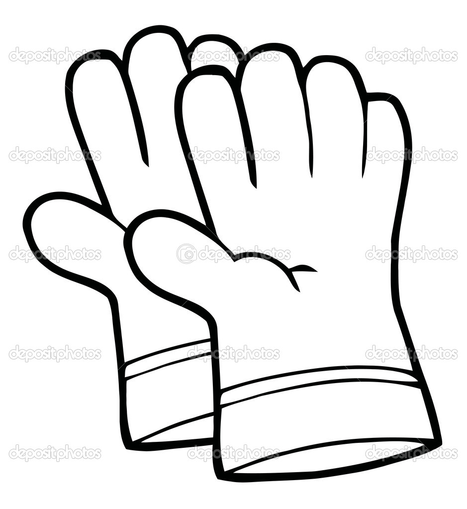 Hand Safety Gloves Clip Art