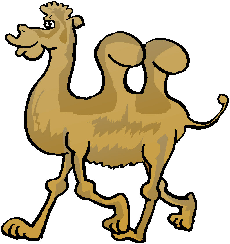 Funny Camel Cartoon Stock Vector Clipart Vector Illustration Of Funny