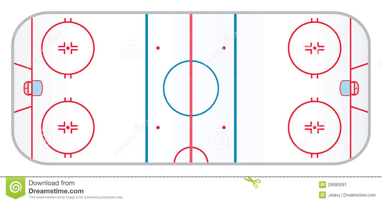 Hockey Rink Stock Image   Image  29080091