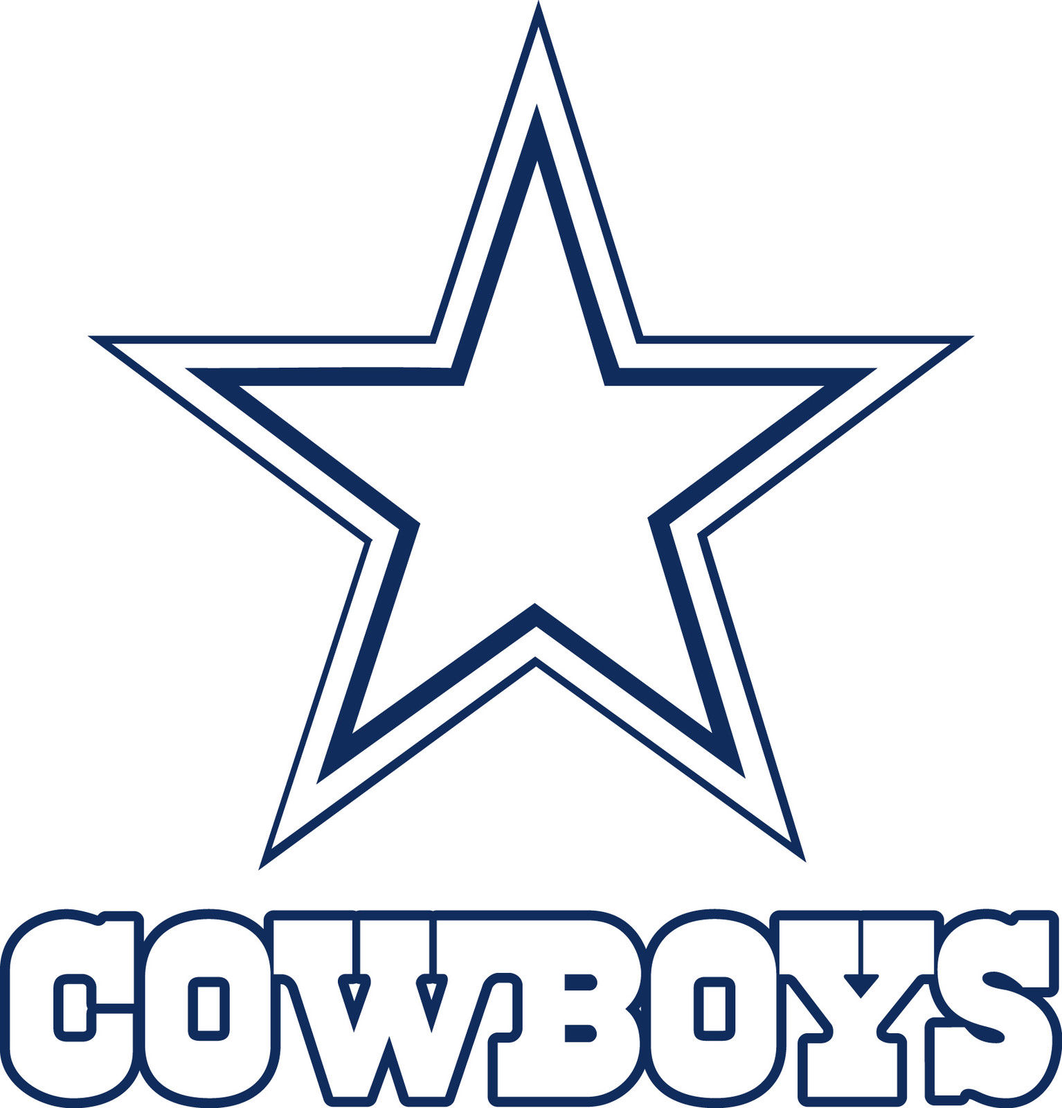 Dallas Cowboys Star Logo Images Pink Clipart