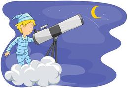 Star Gazing Illustrations And Clipart