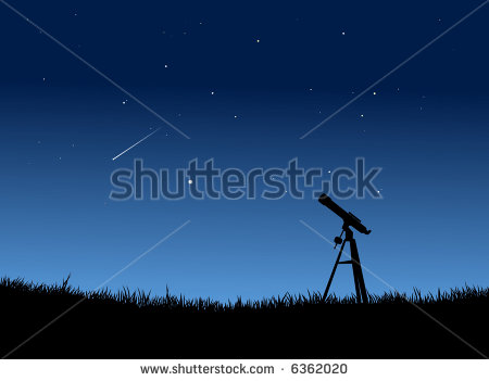 Stargazing Clipart Star Gazing With Falling Star