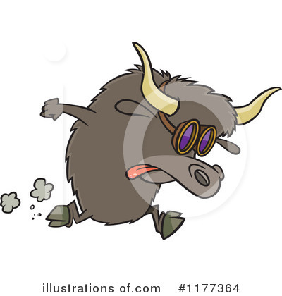 Yak Clipart  1177364 By Ron Leishman   Royalty Free  Rf  Stock