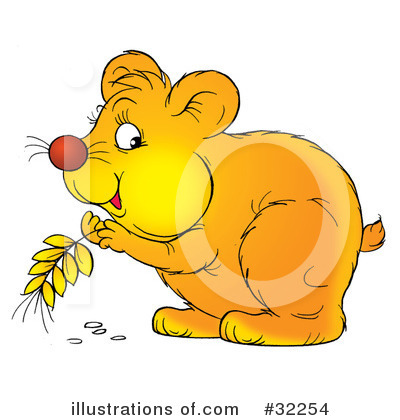 Hamster Clipart  32254   Illustration By Alex Bannykh