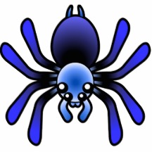 Cartoon Spider Clip Art Clipart Character Vector