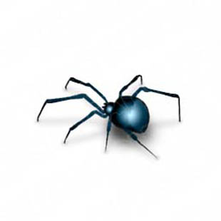 Quality Royalty Free Spider Blue Powerpoint Graphics And Spider Blue