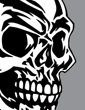 These Stylized Tribal Skull Clip Art Illustrations Are Good For A Wide