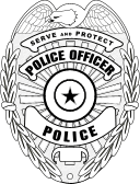Clip Art Police Eagle Badge Gif