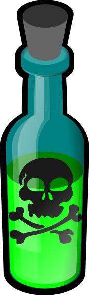Poison Bottle Clip Art At Clker Com   Vector Clip Art Online Royalty
