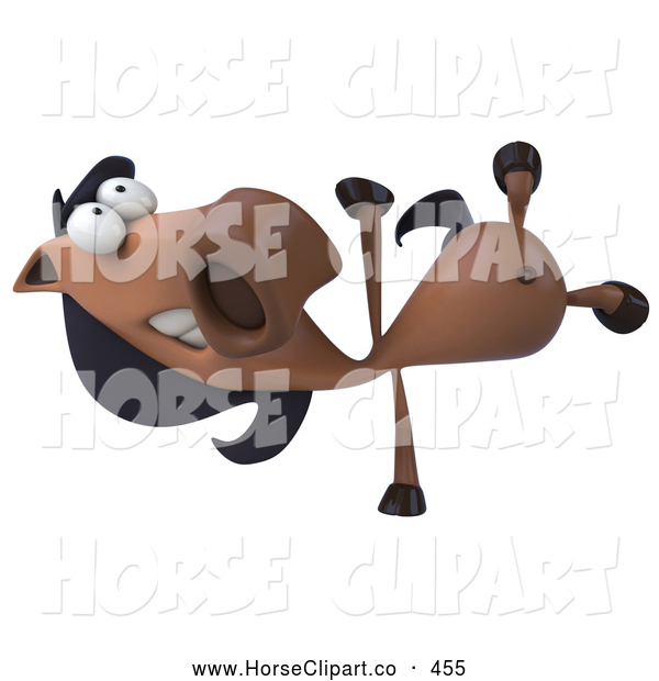 Horse Character Doing A Hand Stand Horse Clip Art Julos