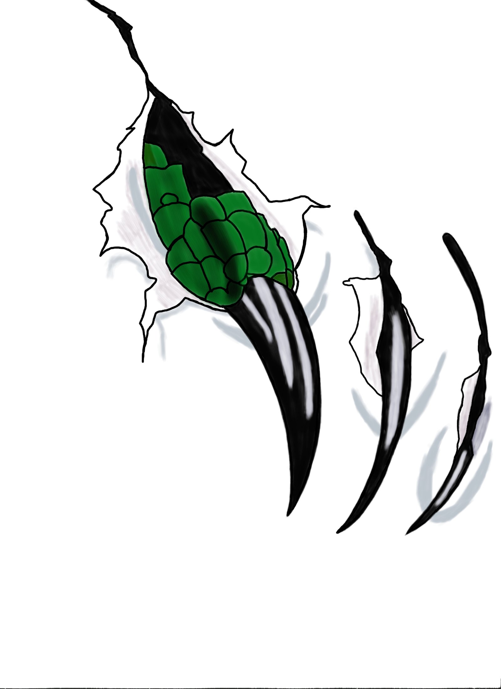 Claws Ripping Clipart