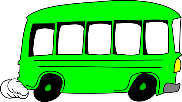 Green Bus Clip Art At Clker Com   Vector Clip Art Online Royalty Free