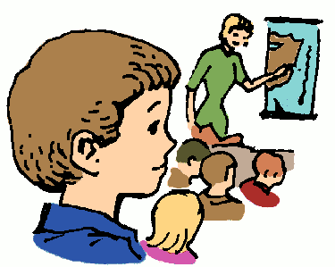 Free Clipart Of School Classroom Clipart Of A Student Boy Who