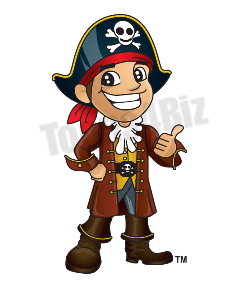Pirate Mascot Clipart   School Mascot Clipart