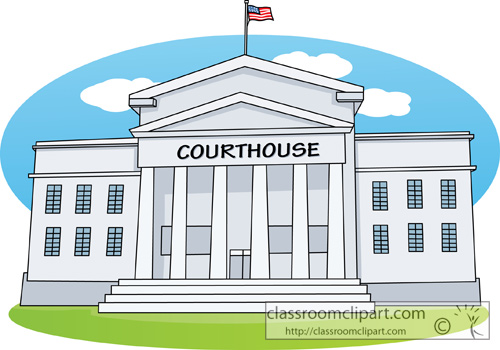 Legal   Courthouse 413   Classroom Clipart