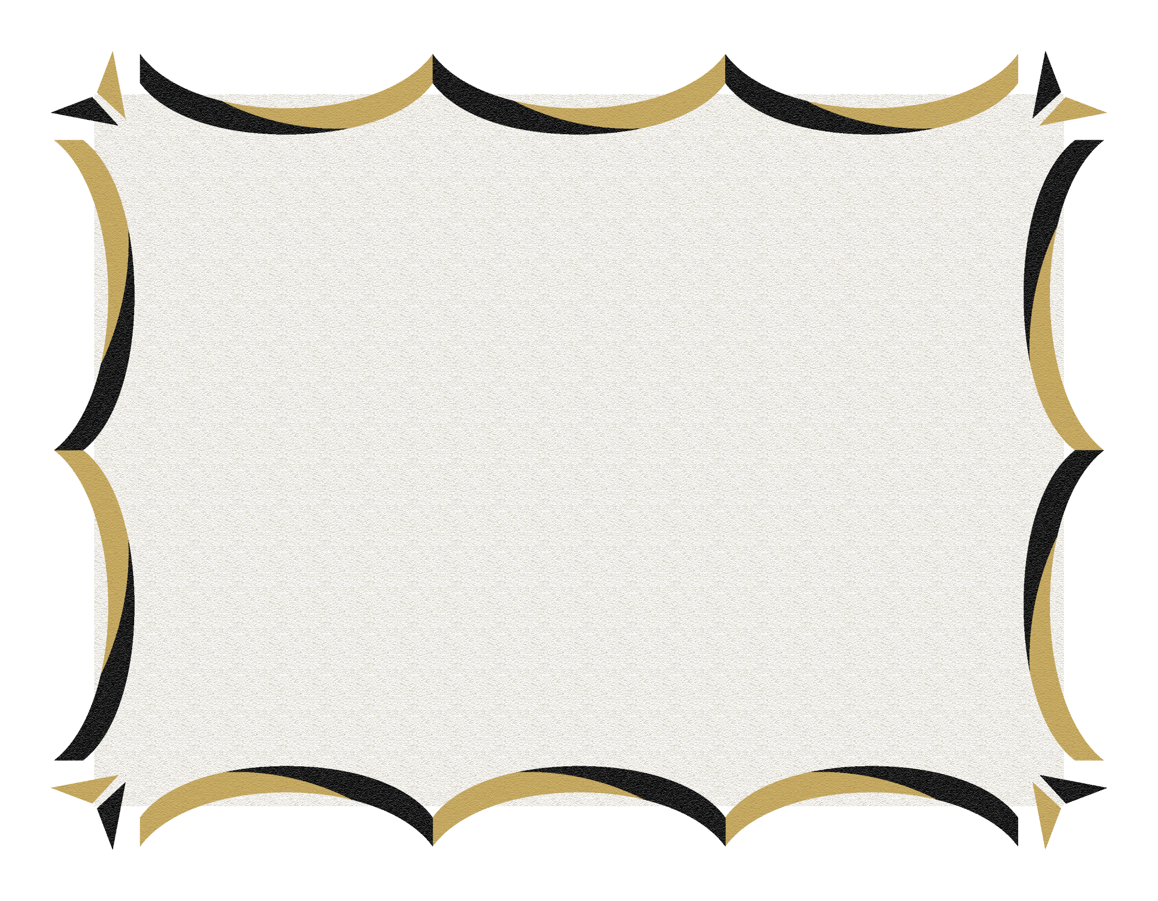 Gold And Black Border Page   Clipart Best   Clipart Best