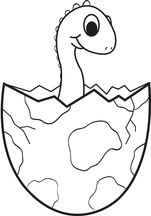 Dinosaur Egg Coloring Page   Clipart Panda   Free Clipart Images