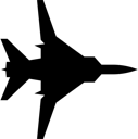 Fighter Jet Silhouette Clip Art