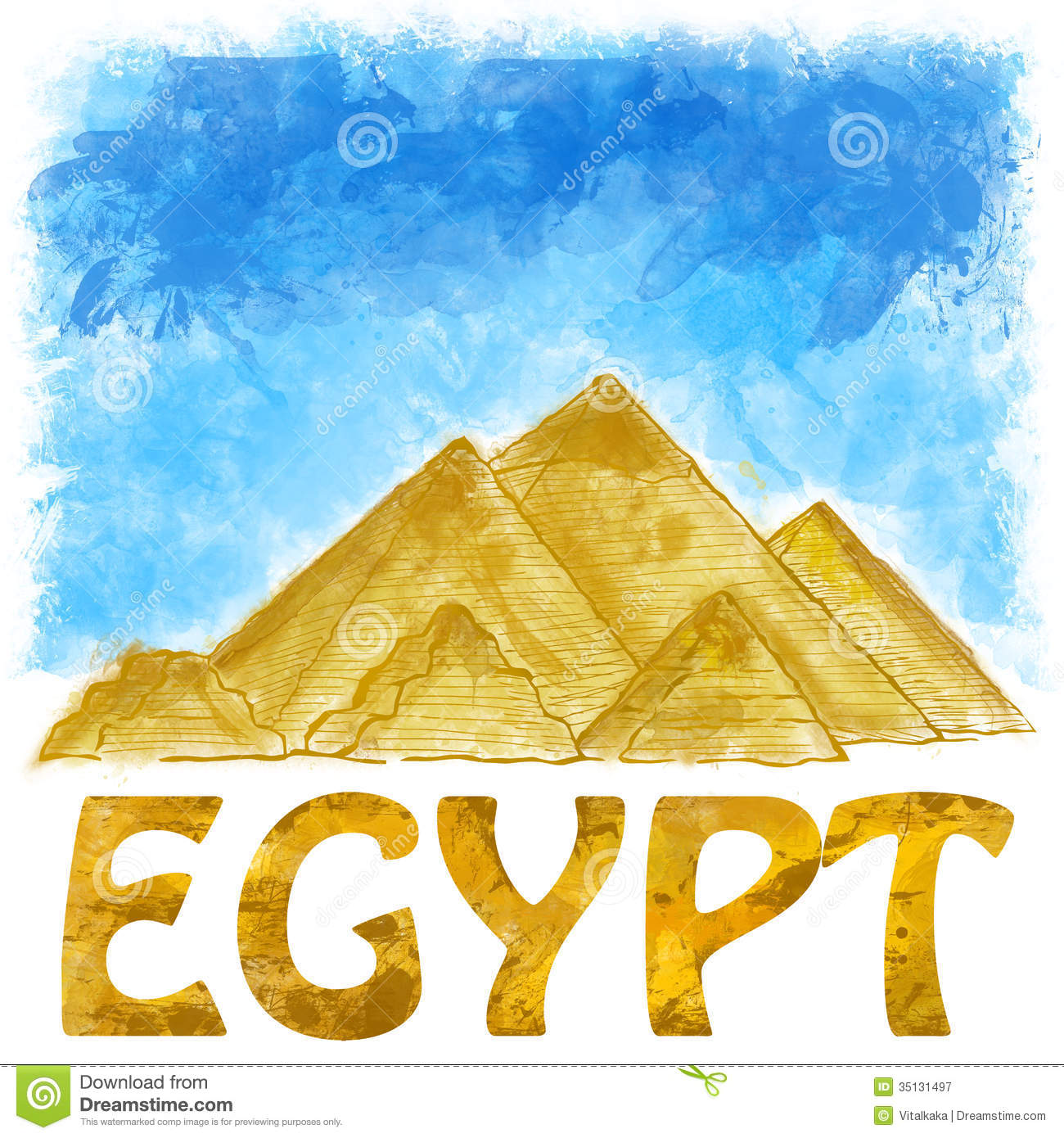 Egyptian Pyramids Royalty Free Stock Photography   Image  35131497
