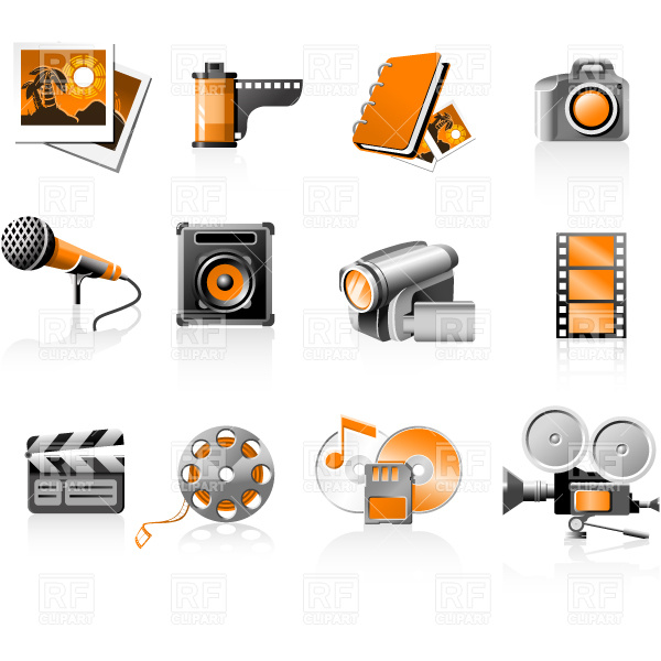 Multimedia Clip Art Images   Pictures   Becuo