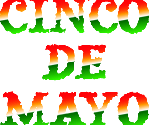 Fiesta Graphics Cinco De Mayo Word Art Banner