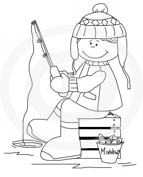 Home    Outdoors    Boy Ice Fishing Exclusive By Whimsy Primsy