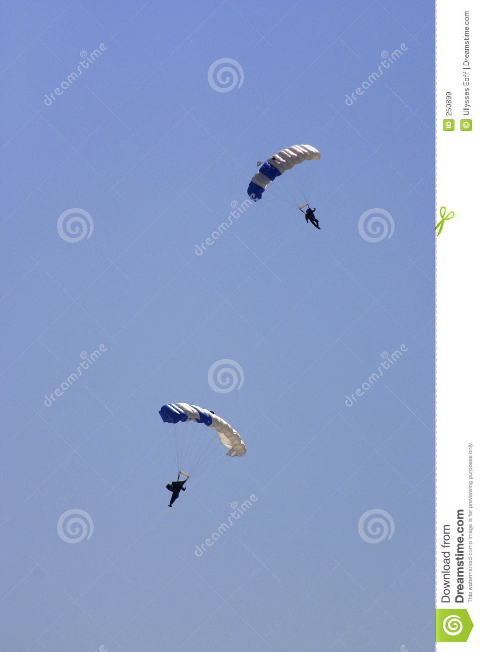 Royalty Free Stock Images  United States Air Force Paratroopers