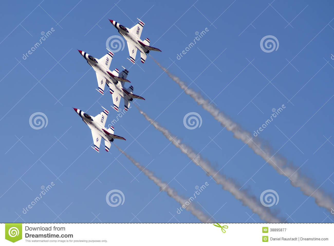 The United States Air Force Thunderbirds Air Demonstration Squadron